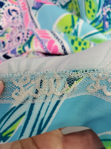 Lilly Pulitzer Kelby Stretch Etuikleid Gr. 12 Bali Blau Sway This Way Neu ohne Etikett - Bild 7 von 10