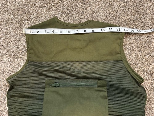 Junior Ranger Vest Youth Medium Green Mesh National Park Ranger Camping Pouches - Picture 13 of 14