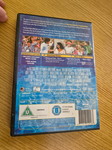 HIGH SCHOOL MUSICAL 2- EXTENDED EDITION- DVD   RATED U - Bild 2 von 3