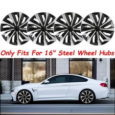 16 Set Of 4 Hubcaps For 2013-2024 Nissan Altima Sedan Wheel Rims Cover Snap On 16 Set Of 4 Hubcaps For 2013-2024 Nissan Altima Sedan Wheel Rims Cover Snap On