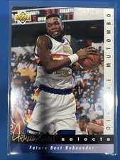 1992-93 Upper Deck #JW12 Dikembe Mutombo Jerry West Selects