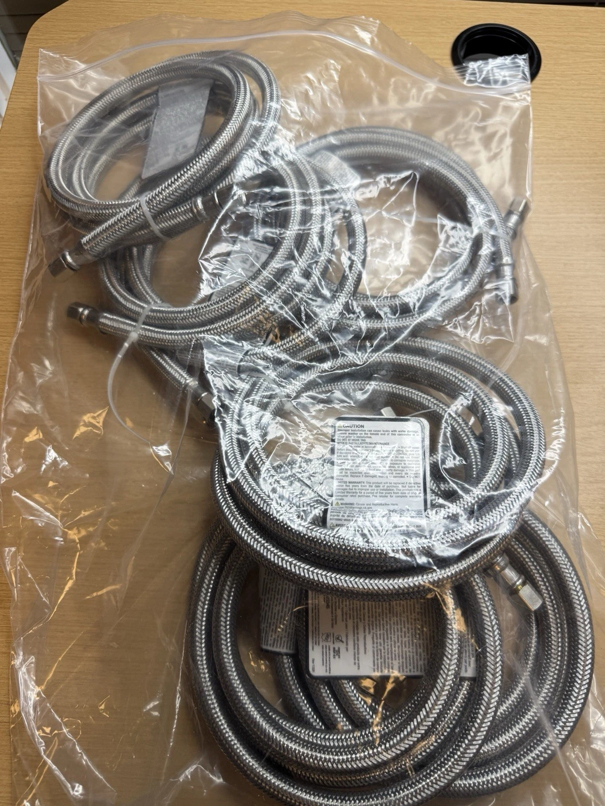 Lot 6x Smart Choice 6' Refrigerator Water Line Kit Stainless Steel *Hose Only*
Opens in a new window