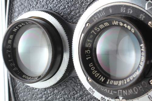 Vintage!! [Exc+4] Minolta Minoltaflex I Model1937 TLR Camera 6x6 From JAPAN - Picture 3 of 13