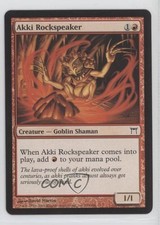 Akki Rockspeaker Magic: Champions of Kamigawa #154 2004