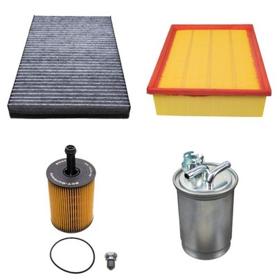 Filter Set Inspektionspaket für 2.0 TDI AUDI A4 8E B6 B7 + A4 Cabriolet