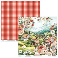 Scrapbooking Papier 30X30 - Mintay - Summer Highlands 01