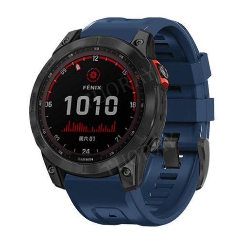 Quick Fit Armband für Garmin Fenix 8 E 7 7X 6 6X Pro 5 5X 3HR Silikon Uhrenarmband - Bild 5 von 72