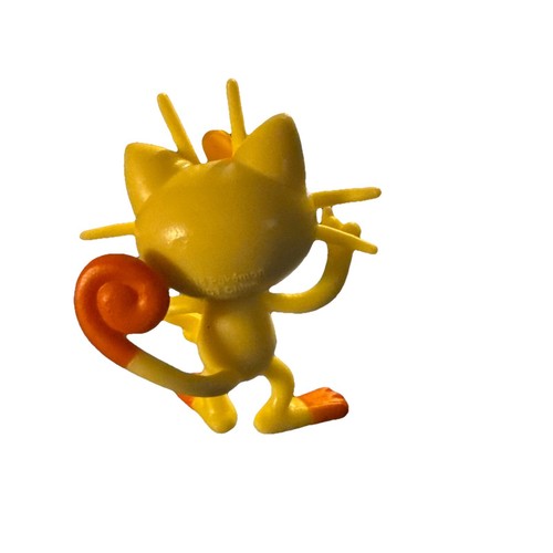 Pokemon 2018 Meowth Figure Figurine 1.75" Toy WCT Nintendo - Picture 3 of 3