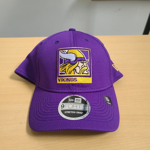 Minnesota Vikings NFL New Era Purple Baseball Cap Hat Snapback OSFA - New! - Picture 1 of 6