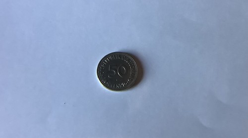 BRD 50 Pfennig 1950 G Ss - Bild 3 von 3