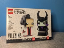 LEGO 40620 BRICKHEADZ: Cruella & Maleficent - Disney - NEW AND SEALED | Retired