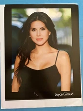 Joyce Giraud , original talent agency headshot photo w/Resume