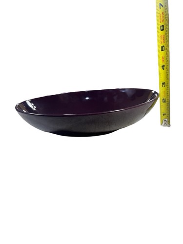 IKEA Fargrik viola scuro lilla 219 63 gres coupè zuppiera 9,5" set di 2 - Foto 3 di 9