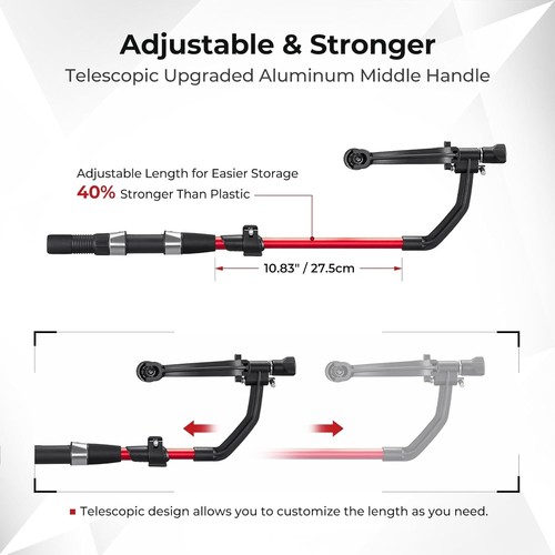 Bobinadora de línea de pesca sin esfuerzo con abrazadera ajustable y mango de aluminio duradero - Imagen 5 de 7