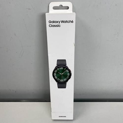 Samsung Smart Watch Galaxy Watch 6 47mm Classic Bluetooth (Wi-Fi) - Black