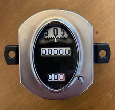Restored Model A Ford 1928 1929 and Early 1930 Stewart Warner oval Speedometer.