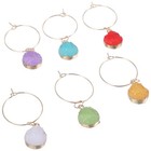  6 Pcs Wein Gläsern Weinglas-marker Trinkkennungen Getränkemarker