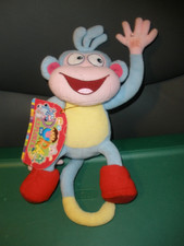 Vintage Gund Dora the Explorer Monkey Plush 10" 085