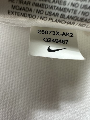 Nike Herren L Arkansas Razorbacks Full Button Baseball Trikot weiß - Bild 8 von 12