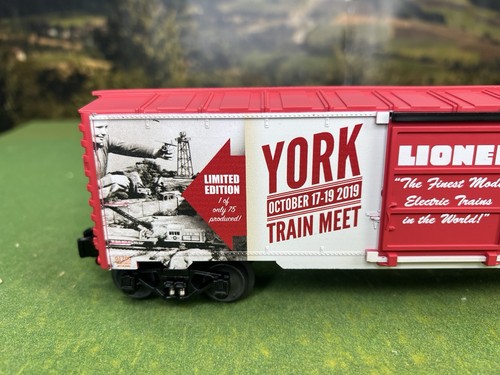 LIONEL 2nd. 2019 YORK BOX CAR 1901700 1 OF 75 SEALED MIB LAST ONE LAST ONE - Picture 7 of 21