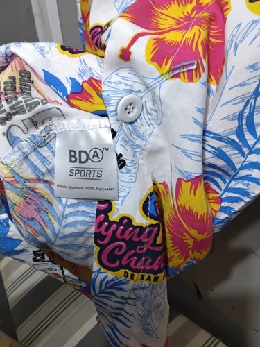 SGA San Antonio Missions Flying Chanclas XL Hawaiian Shirt - Picture 5 of 9