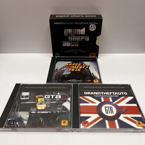 Grand Theft Auto Classics Collection (PC, 2004) CIB KOMPLETT MIT KARTEN