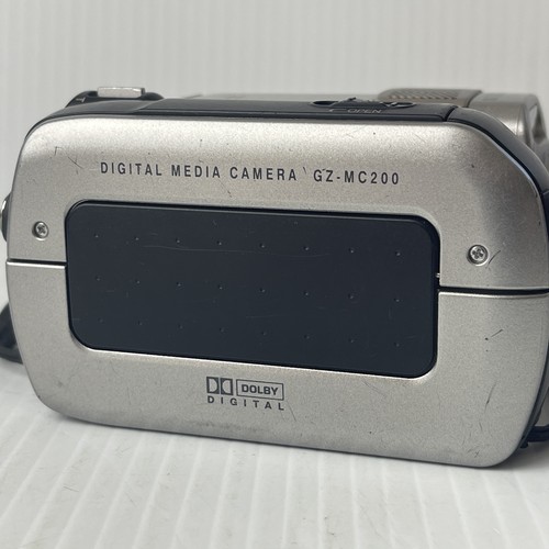 JVC GZ-MC200 4GB 10x Optical Zoom Camcorder 2MP Charger + Batts Rare Working. - Picture 9 of 24