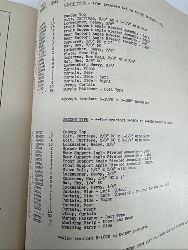 Allis Chalmers HD 6 HD6 Crawler Tractor Operators Manual w ORIG FOLD OUT! TM-123 - Picture 5 of 6