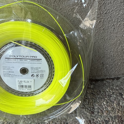 Yonex Poly Tour Pro 17 Reel (1.20mm PTP 120 Tennis String) Full 200m 656ft. New - Picture 12 of 24