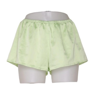 LingaDore, Pyjamashorts, Größe: L, Grün, Polyester, Einfarbig, Satin, Damen #ZS7