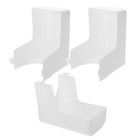 3pcs Range Hood Light Lens Cover: Range Hood Light Covers Replacement - Plastic