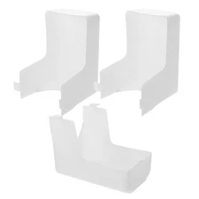  3 Pcs Range Hood Light Lens Cover Kitchen Shade Clear Lamp Covers