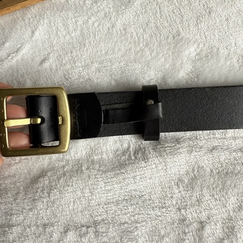 Vintage Black Leather COACH 8547 J3 Belt Women’s Medium-32 - Picture 9 of 9