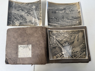 1931 ALBUM OF PHOTOGRAPHS OF JOSEPH THOMPSON SHIP BUILDERS DOCKS WEAR SUNDERLAND