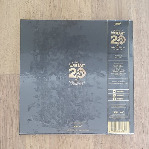 World of Warcraft 20 Years of Music Box Set Vinyl 4XLP (MINT) - Zdjęcie 8 z 12