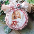 Christmas Ornament Bauble Home Decor Christmas Angel Gift for Her, Family