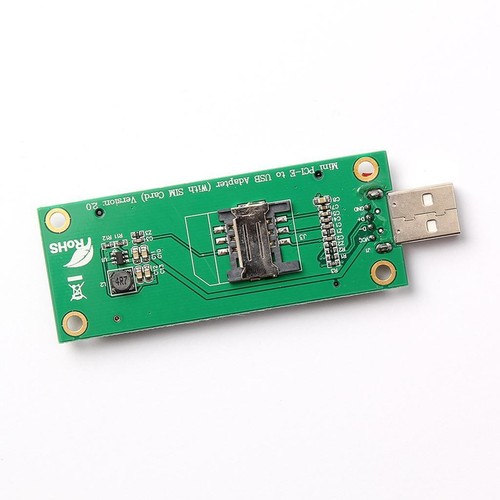 Carte Mini E WWAN Vers Adaptateur USB Avec Emplacement SIM Pour Testeur De - Photo 3/5