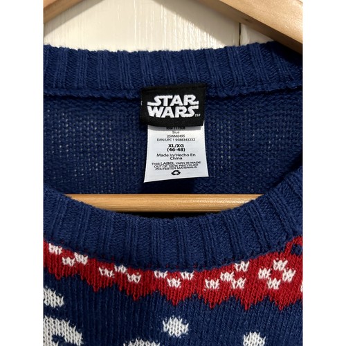 Suéter Star Ward Baby Yoda Feo Navidad XL Starwars Hombres - Imagen 2 de 5
