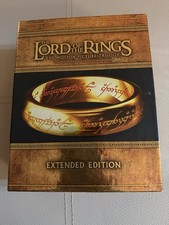 The Lord of the Rings - Trilogy Blu Ray - Extended Edition Gold Boxset 15-Discs