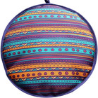 Tortilla Warmer Pouch, 12 Inch, Microwavable Fabric Heater for Flour & Corn Shel