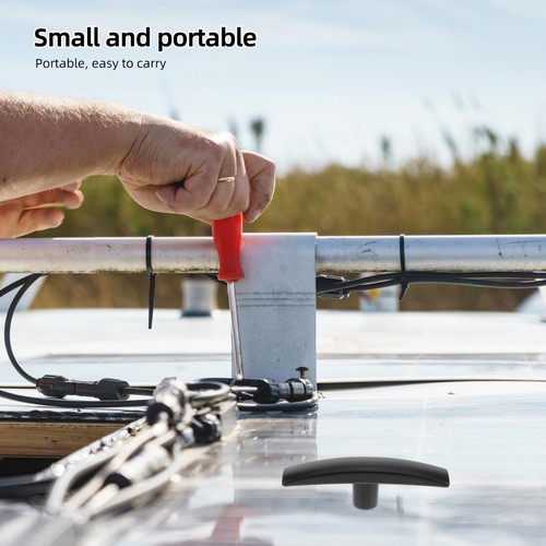 RV Waste Valve Handle Replacement for Waste Valve Extension Rod RV Parts Tank - Imagen 3 de 12