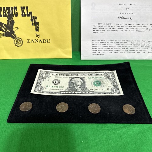 STATIC KLING DE ZANADU - EL ÚLTIMO CONJUNTO DE MONEDAS - TRUCO DE MAGIA DE COLECCIÓN - Imagen 4 de 9