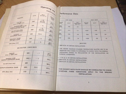 Bristol Hercules VI XI XVI XVII XVIII Operators Handbook Aug 1945 - Picture 5 of 24