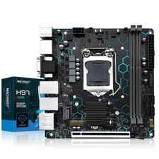 LGA 1150 H97 Motherboard 2*DDR3 USB 3.0 Dual LAN NVME/WIFI VGA/HDMI/DP/COM Slot