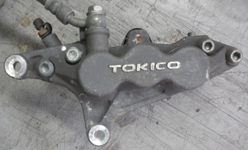 KAWASAKI NINJA ZX-9R ZX900 1998-2002 OEM FRONT BRAKE SYSTEM 43015-1633 K11 - Picture 8 of 24