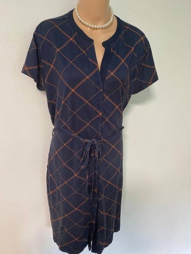 Barbour Women Dress T-Shirt Multicolor Check Size UK14 EU40 US10 * - Picture 5 of 9