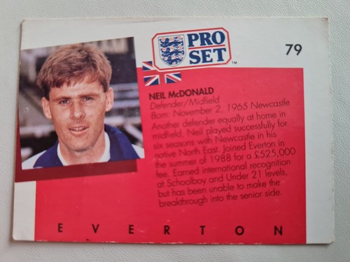 Pro Set 90/91 Season - Neil Mcdonald - Picture 2 of 2