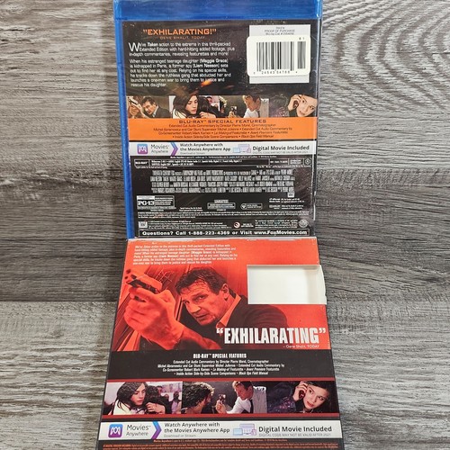 Taken (2008) (Blu-ray, 2018) W/ Sleeve Best Buy / Comic Con Exclusive - Foto 2 di 3