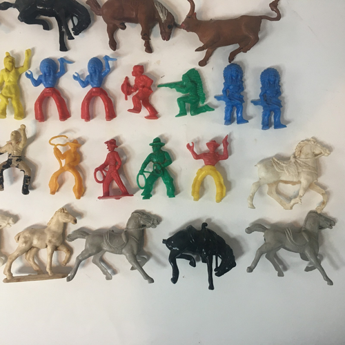 Fort MacKenzie Apache Stockade Playset #846 T Cohn Box Vintage 1950’s - Picture 4 of 24