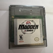 Madden NFL 2002 (Nintendo Game Boy Color, 2001)